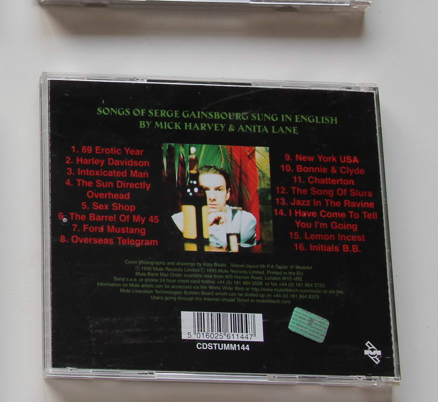 Mick Harvey - Intoxicated Man Arka