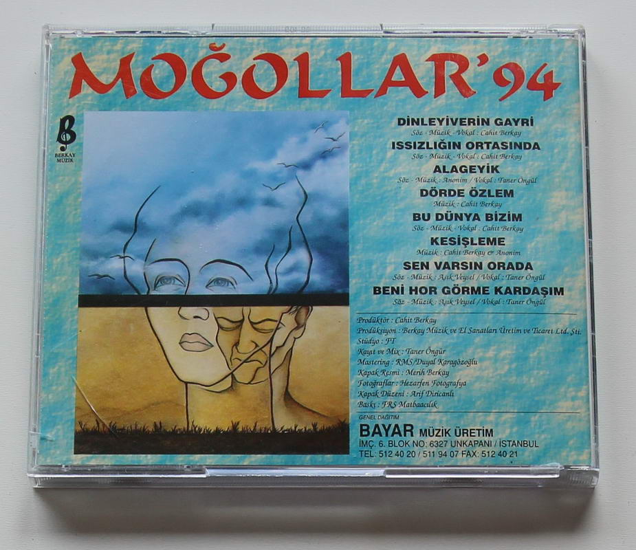 Moğollar - Moğollar 94 Arka