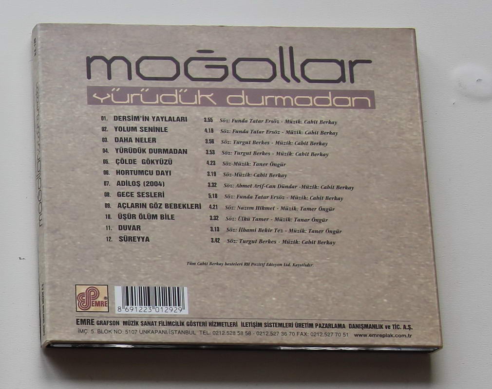 Moğollar - Yürüdük Durmadan Arka