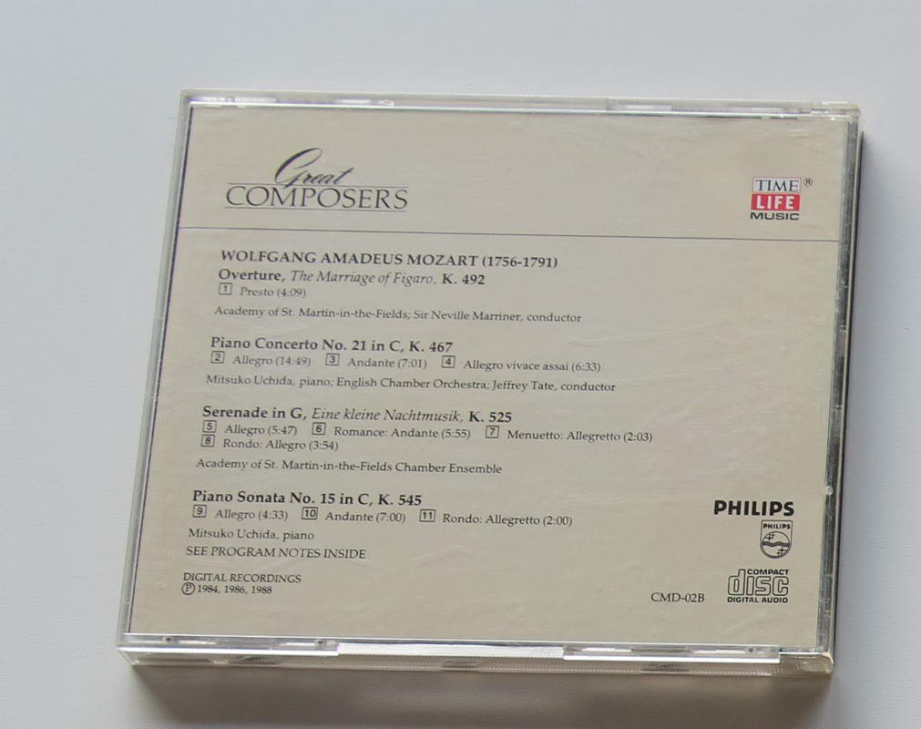 Mozart - Great Composers Arka