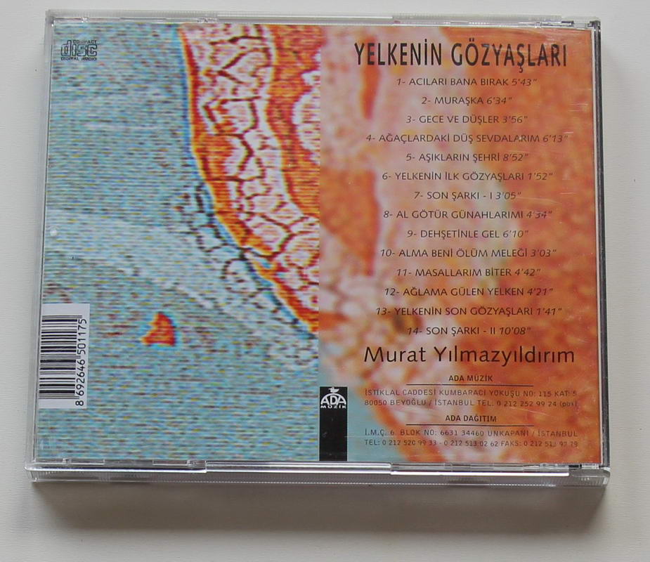 Murat Yılmazyıldırım - Yelkenin Gözyaşları Arka