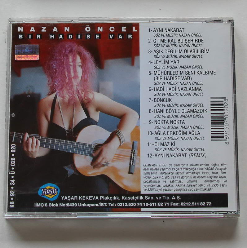 Nazan Öncel - Bir Hadise Var Arka