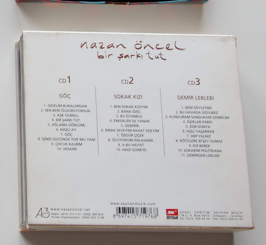 Nazan Öncel - Bir Şarkı Tut Arka