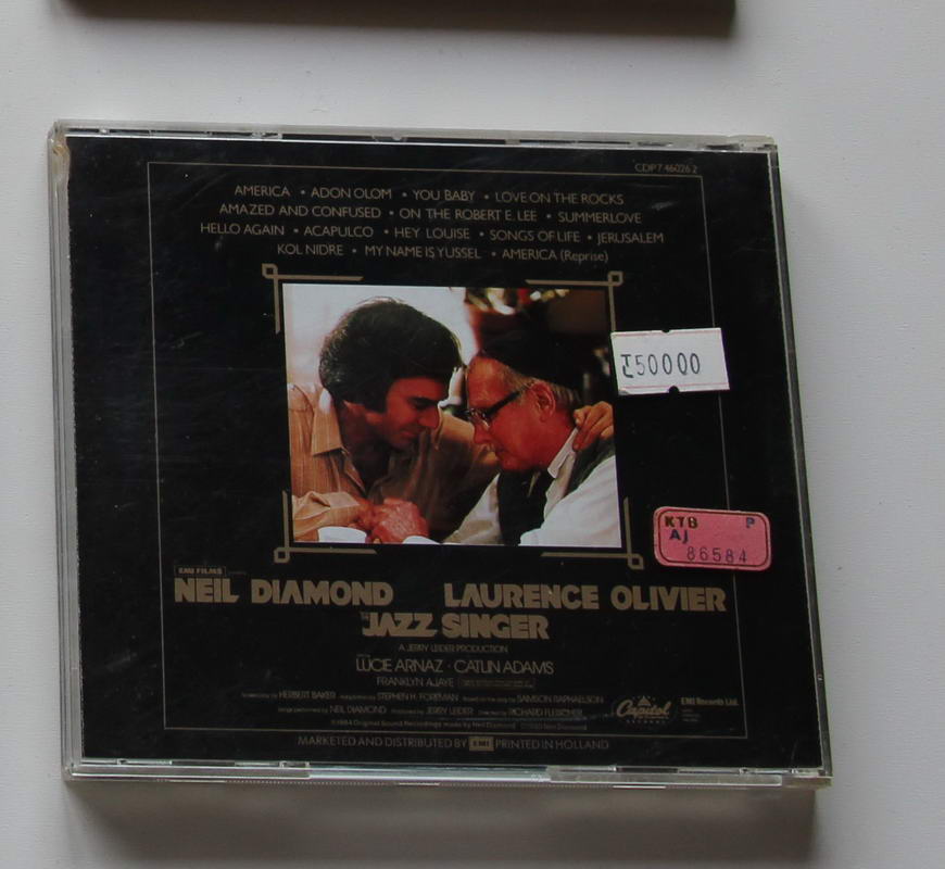 Neil Diamond - The Jazz Singer Arka