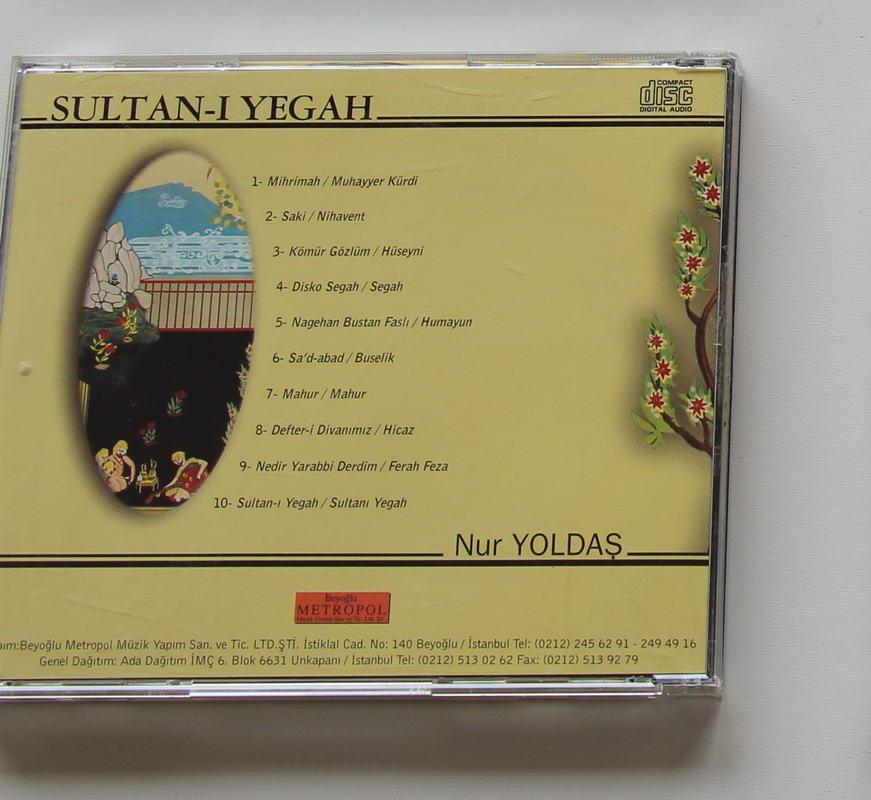Nur Yoldaş  - Sultan-ı Yegah Arka
