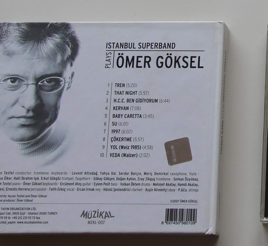 Ömer Göksel - istanbul Superband Plays Arka