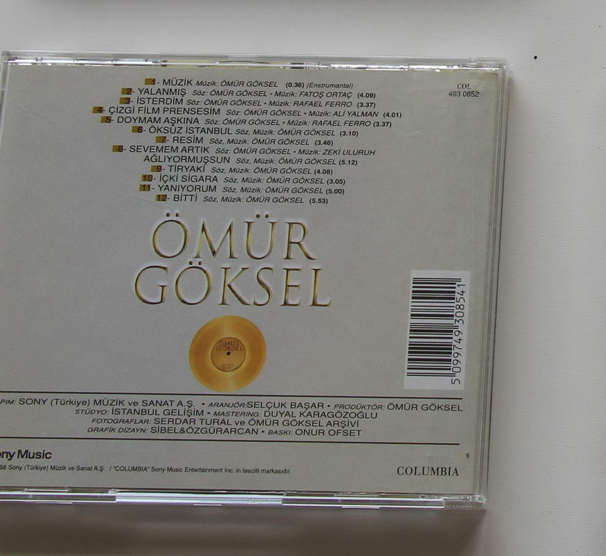 Ömür Göksel - Bir Ömür Arka