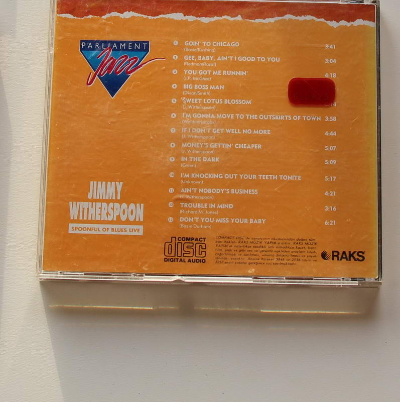 Parliament Jazz - Jimmy Witherspoon Arka