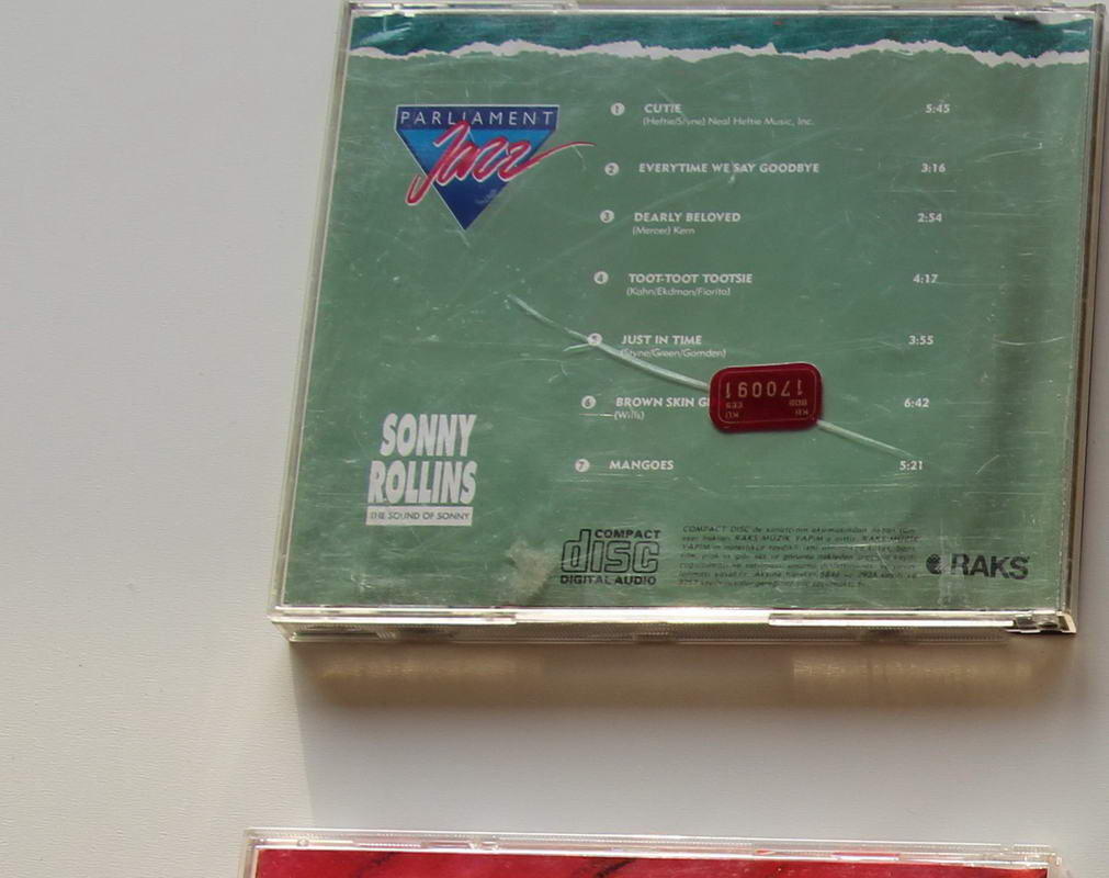Parliament Jazz - Sonny Rollins Arka