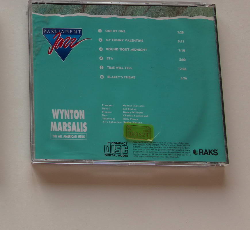 Parliament Jazz - Wynton Marsalis Arka