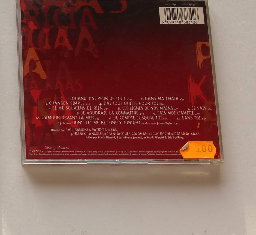 Patricia Kaas - Dans Ma Chair Arka