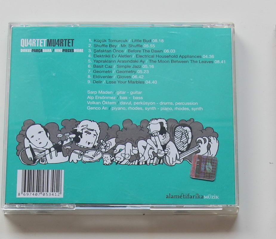 Quartet Muartet - Dokuz Parça Daha Arka
