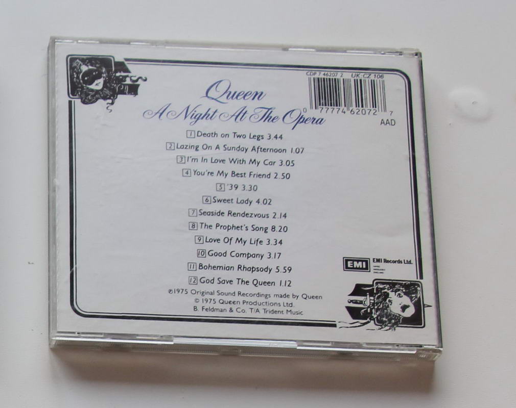 Queen - A Night At The Opera Arka