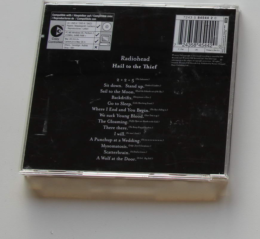 Radiohead - Hail To The Thief Arka