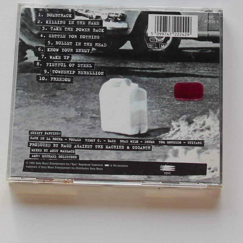 Rage Against the Machine - Rage Against the Machine Arka