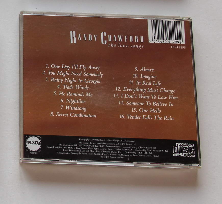 Randy Crawford - The Love Songs Arka
