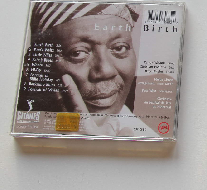 Randy Weston - Earth Birth Arka
