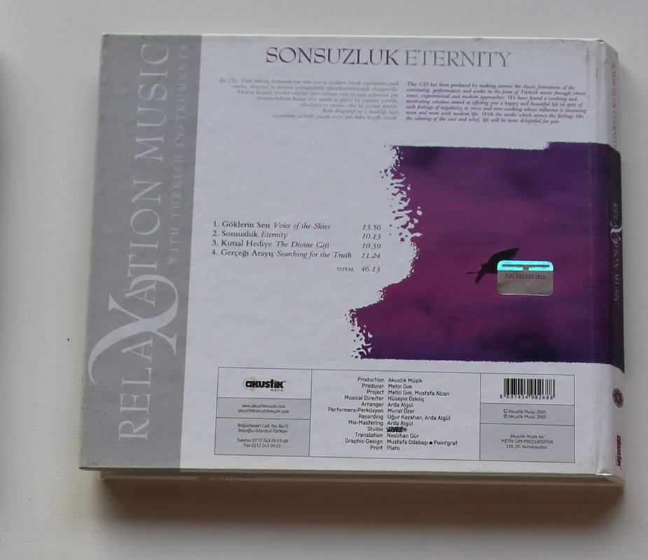Relaxation Music - Sonsuzluk Eternity Arka
