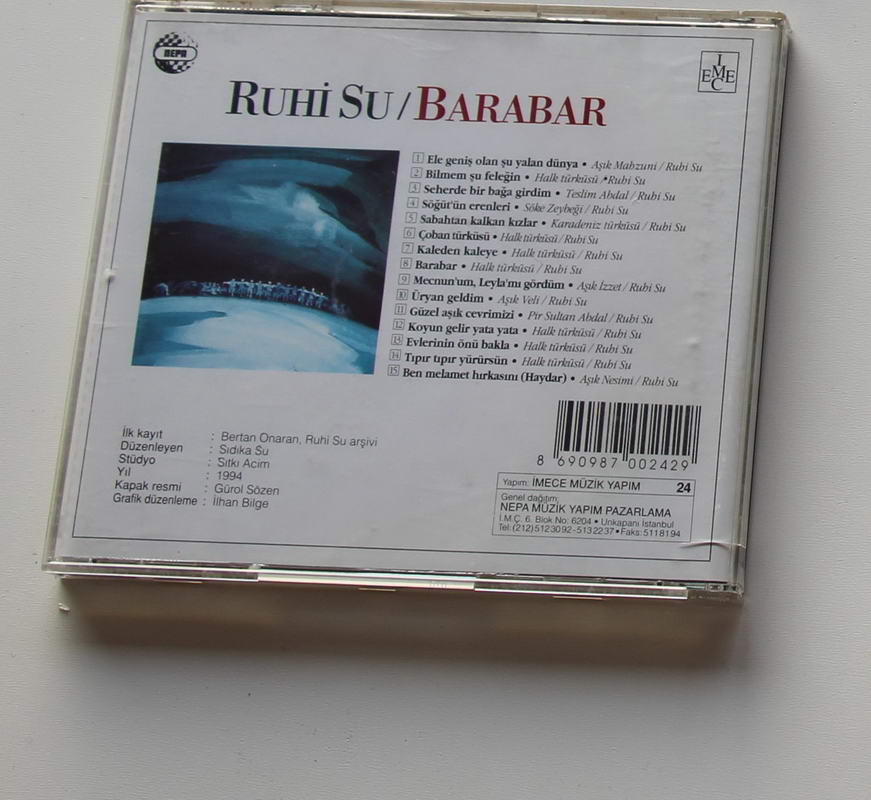 Ruhi Su - Barabar Arka