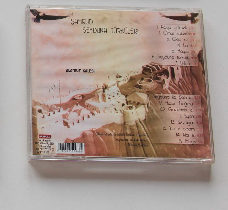 Şahrud - Seyduna Türküleri Arka