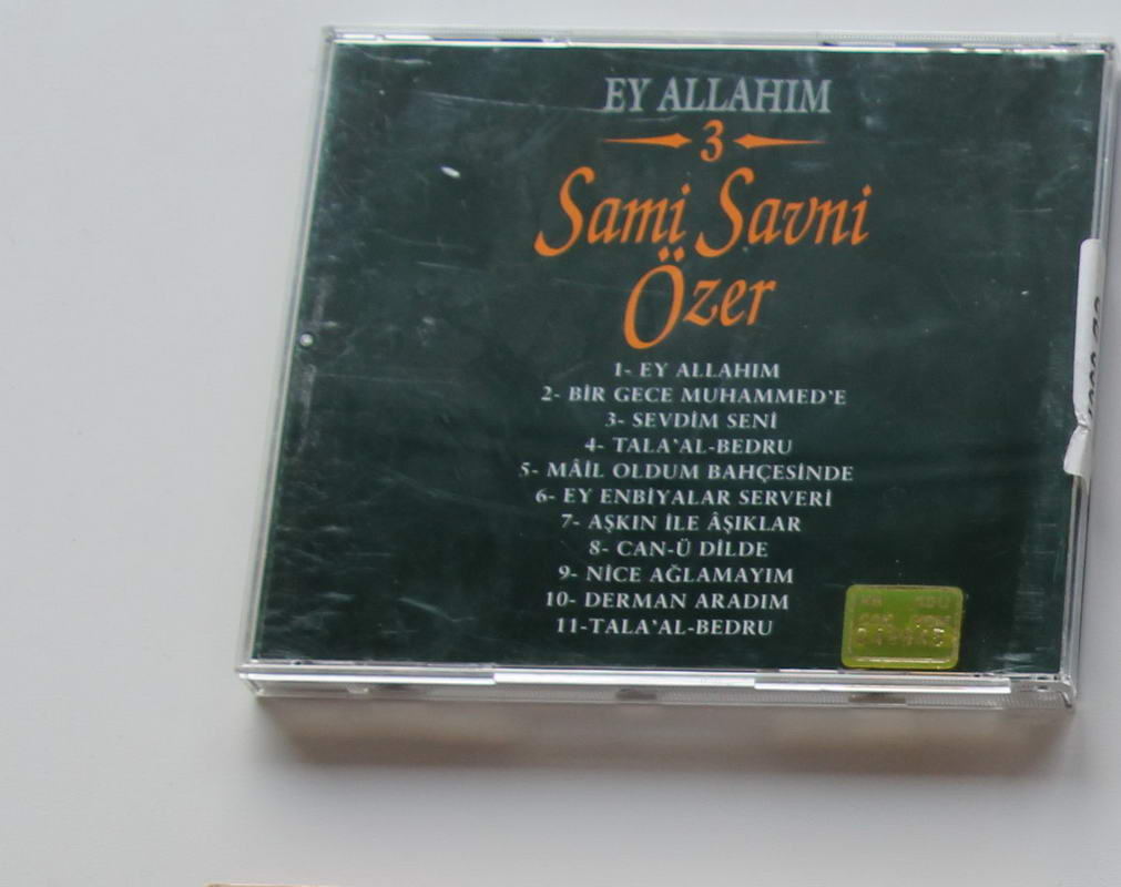 Sami Savni Özer - Ey Allahım 3 Arka