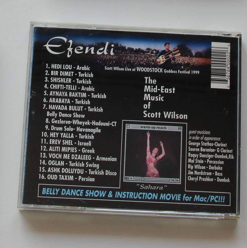 Scott Wilson - Efendi the Mid-east Music of Scott Wilson Arka