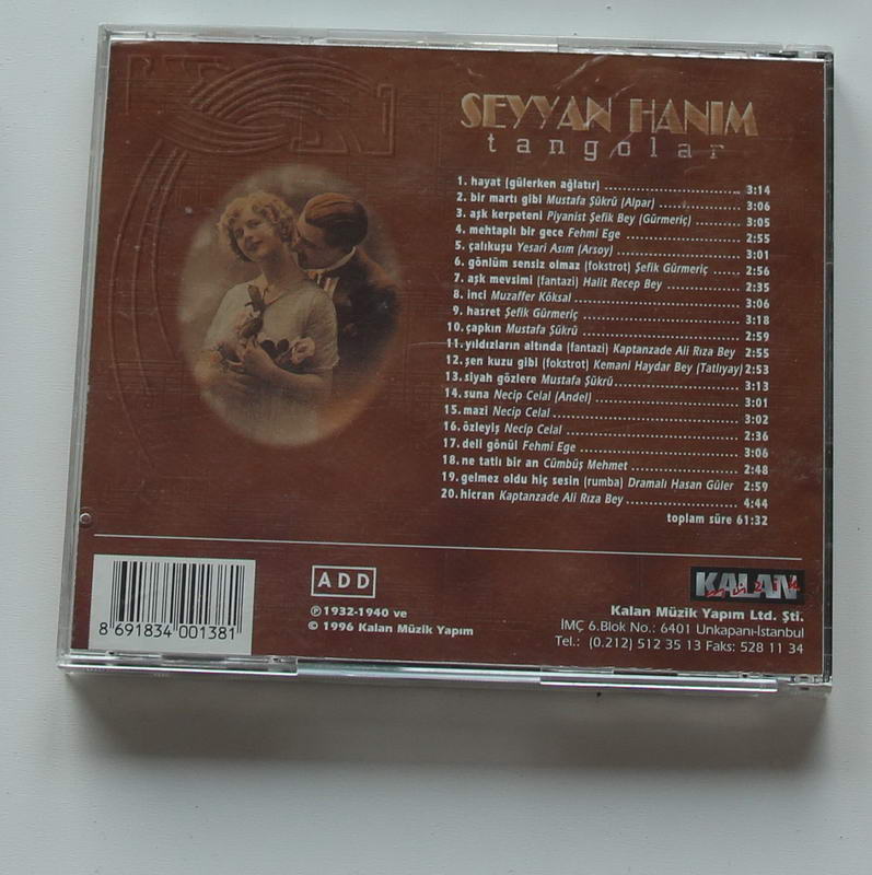 Seyyan Hanım - Tangolar Arka