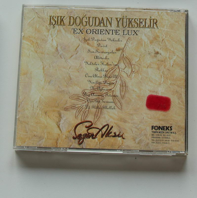 Sezen Aksu - Işık Doğudan Yükselir Arka