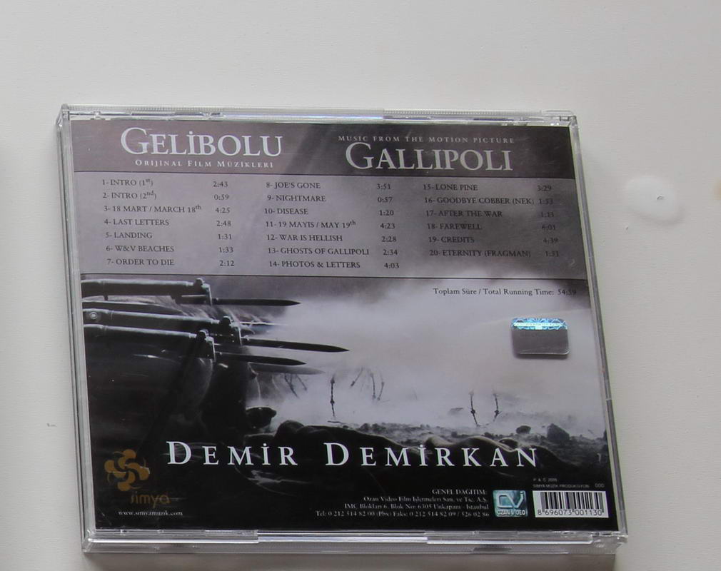 Soundtrack - Gelibolu Arka