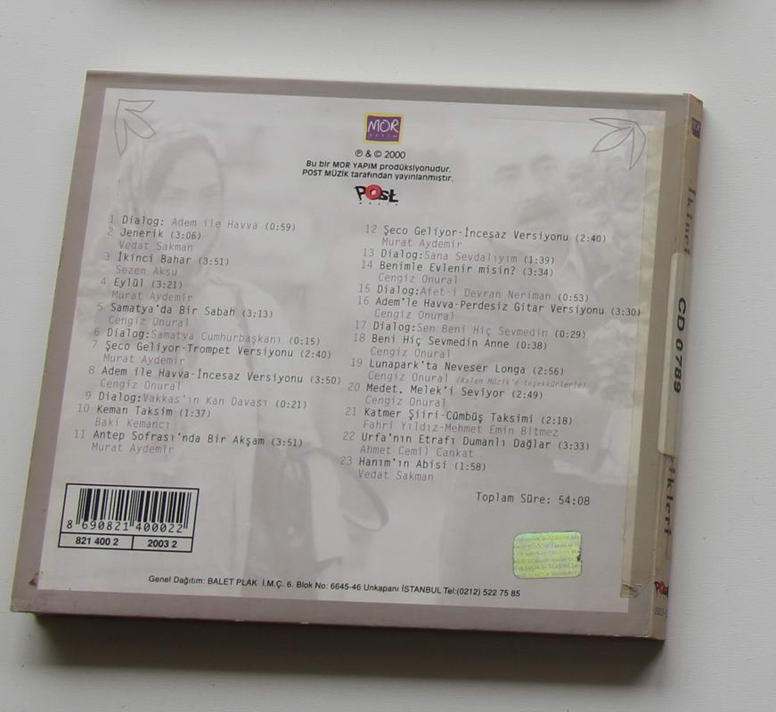 Soundtrack - İkinci Bahar Arka