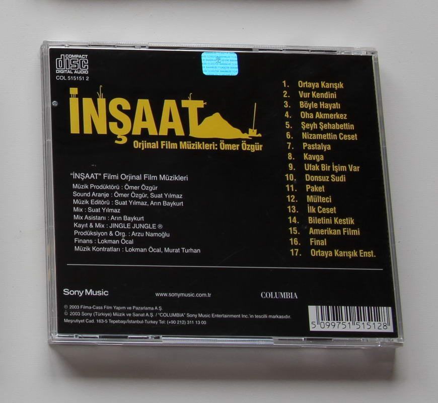Soundtrack - İnşaat Arka