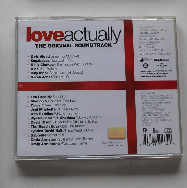 Soundtrack - Love Actually Arka