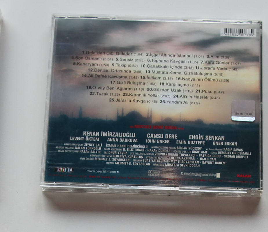 Soundtrack - Son Osmanlı Yandım Ali Arka