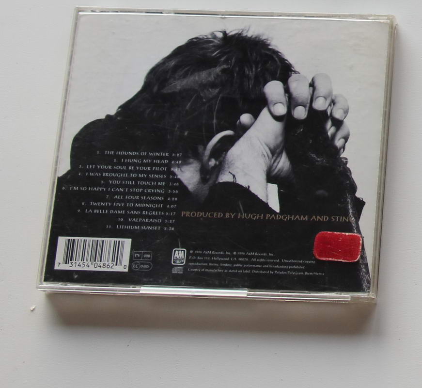 Sting - Mercury Falling Arka