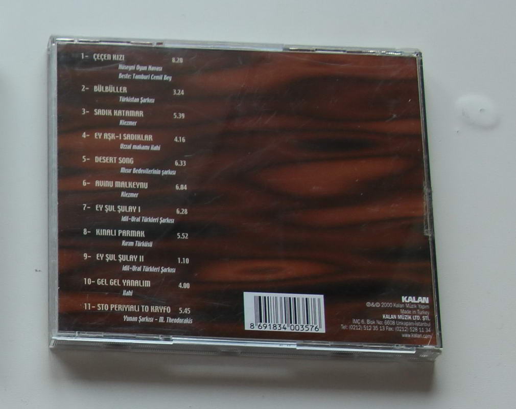 Suya Türkü - 1 Arka