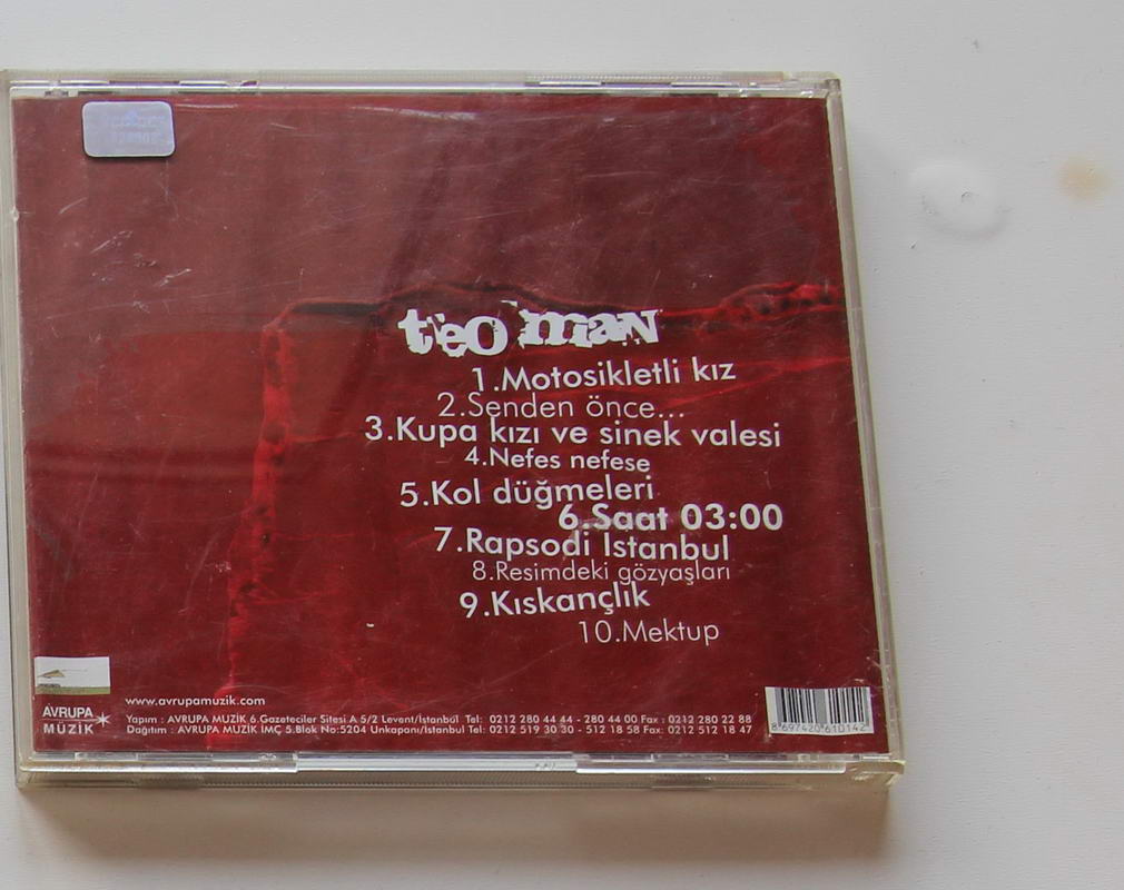 Teoman - Teoman 2003 Arka