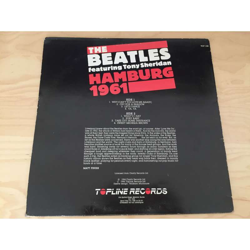 The Beatles - Hamburg 1961 Arka