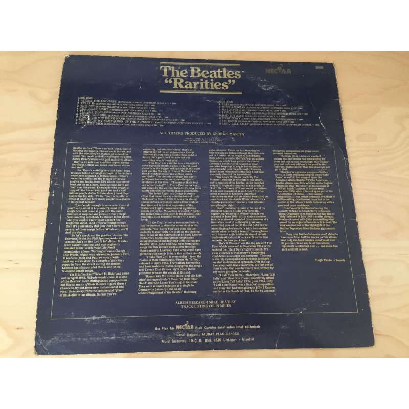The Beatles - Rarities Arka