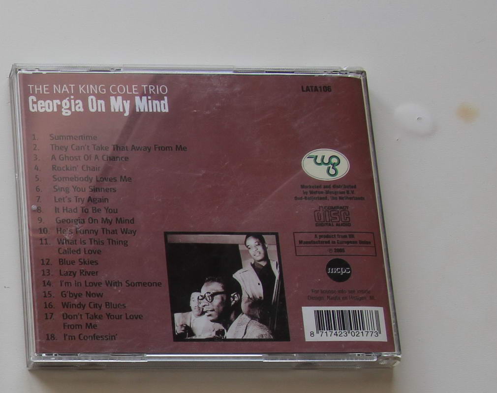 The Nat King Cole Trio - Georgia On My Mind Arka