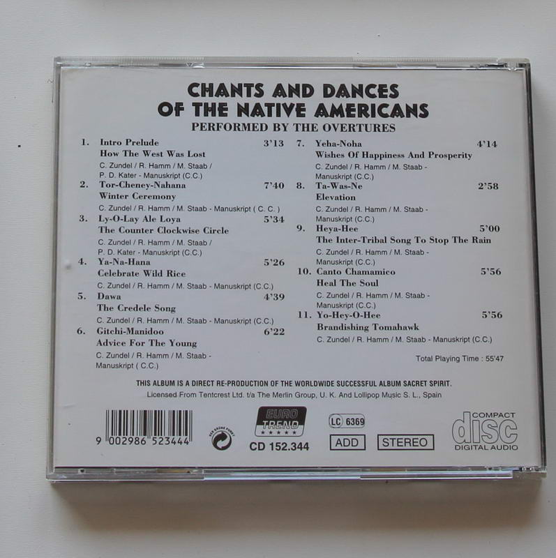 The Overtures - Chants And Dances Of The Native Americans Arka