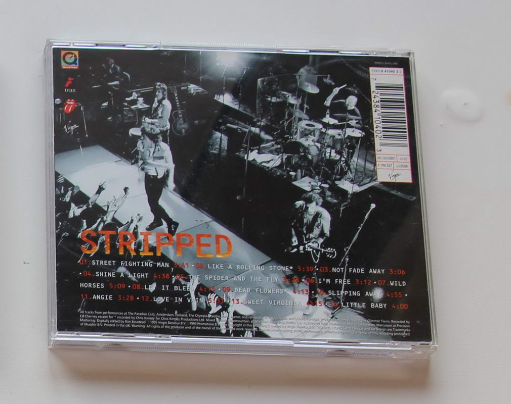 The Rolling Stones - Stripped Arka