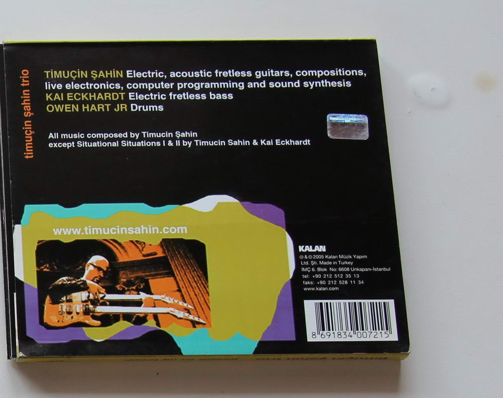 Timuçin Şahin Trio - Window for my Breath Arka