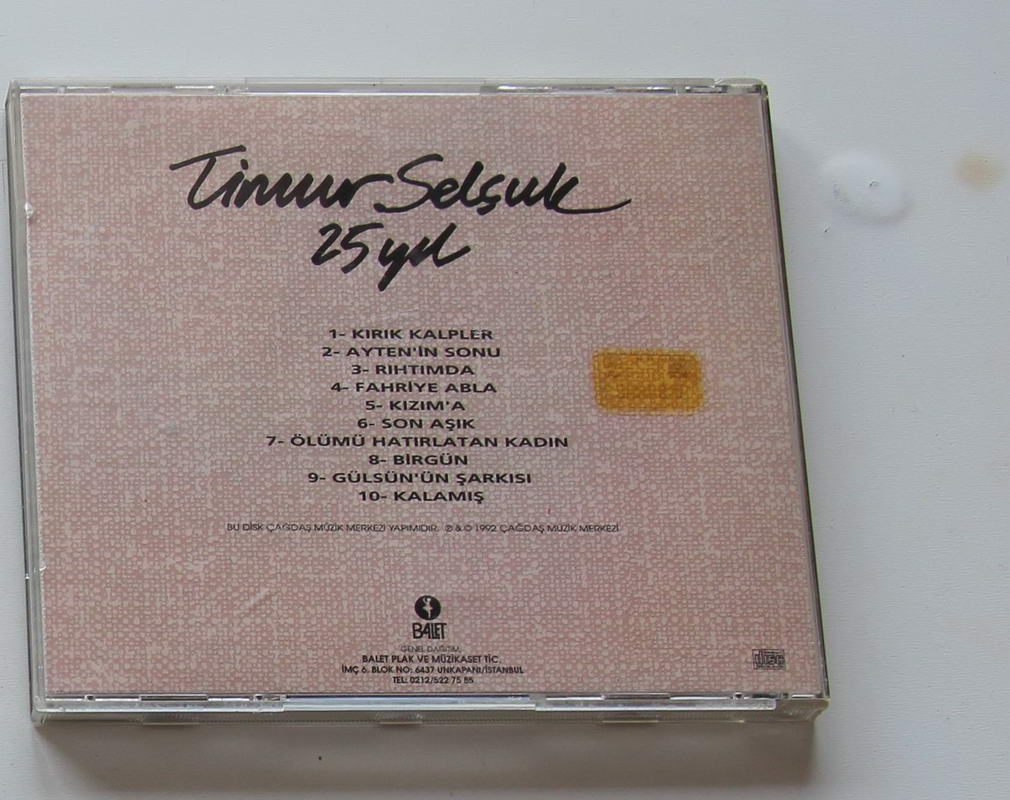 Timur Selçuk - 25 yıl Arka