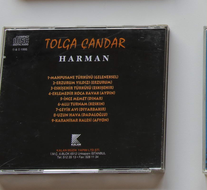 Tolga Çandar - Harman Arka