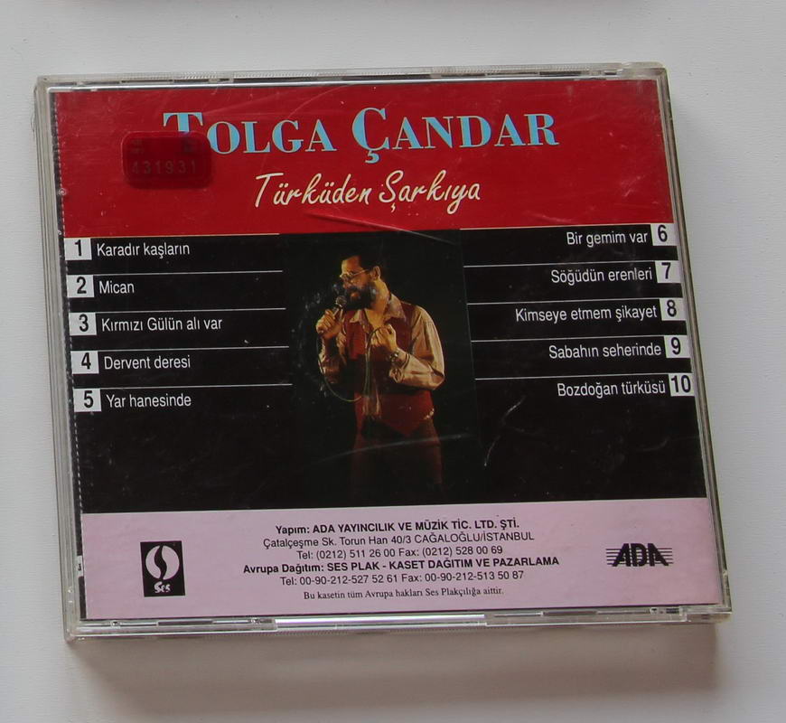 Tolga Çandar - Türküden Şarkıya Arka