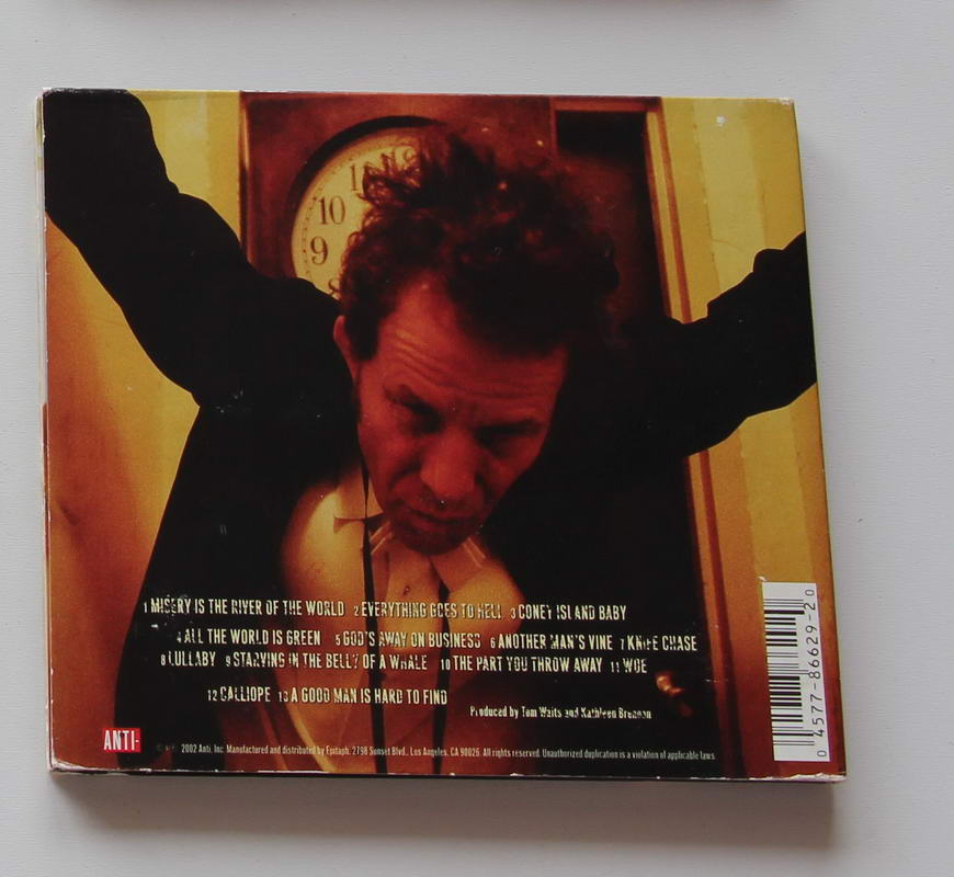 Tom Waits - Blood Money Arka