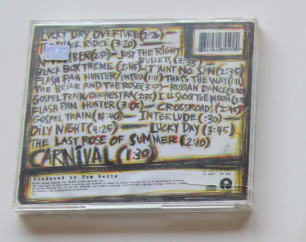 Tom Waits - The Black Rider Arka