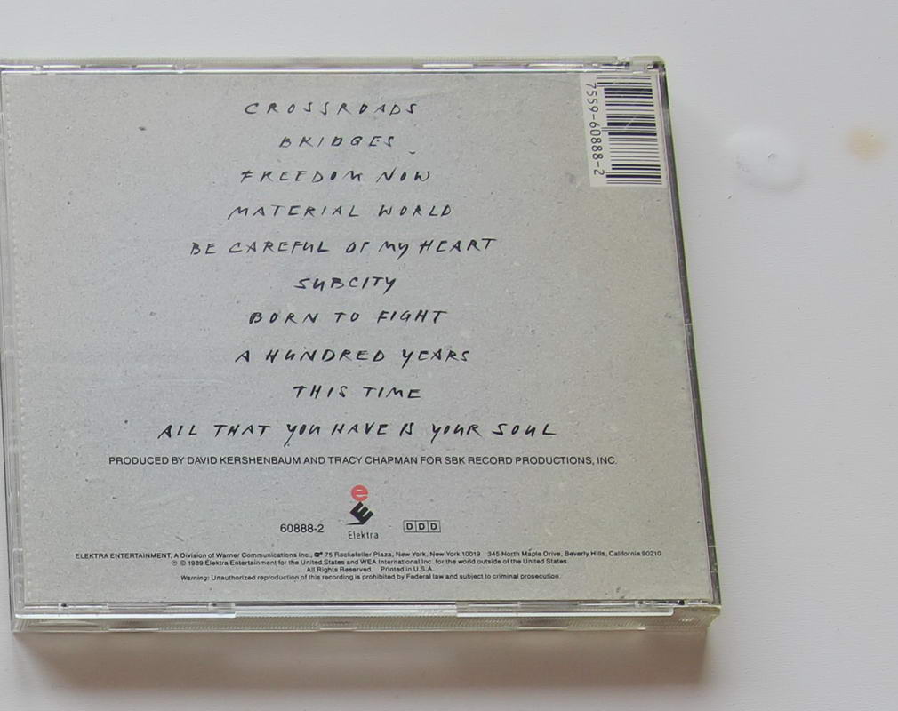Tracy Chapman - Cross Roads Arka