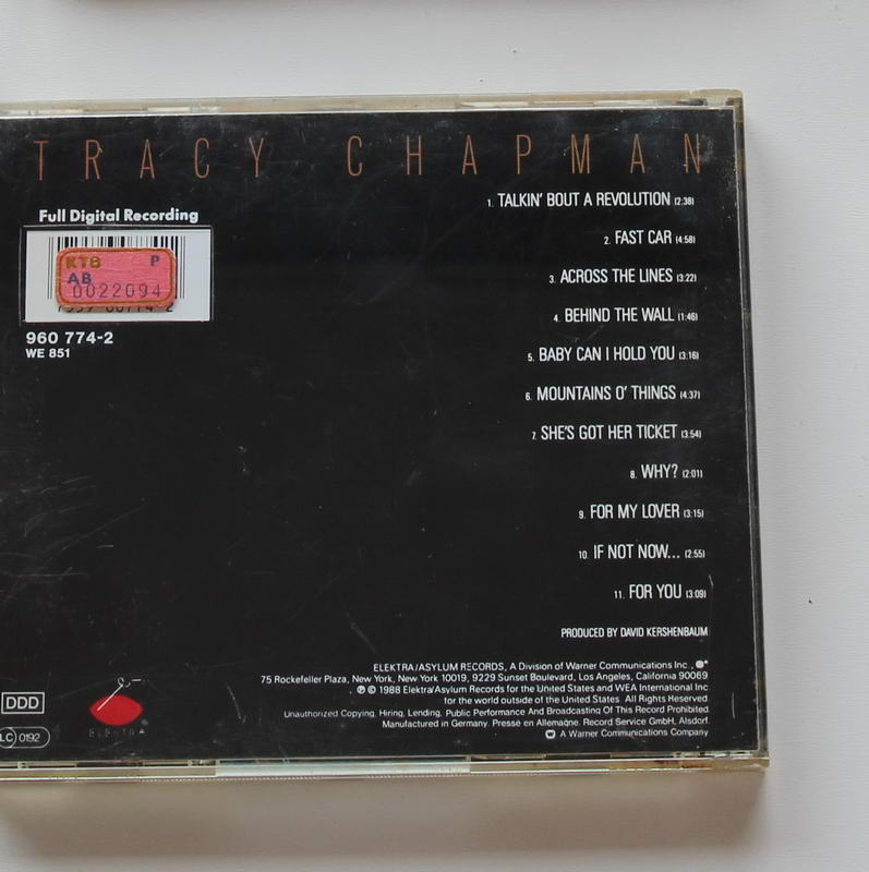 Tracy Chapman - Tracy Chapman Arka