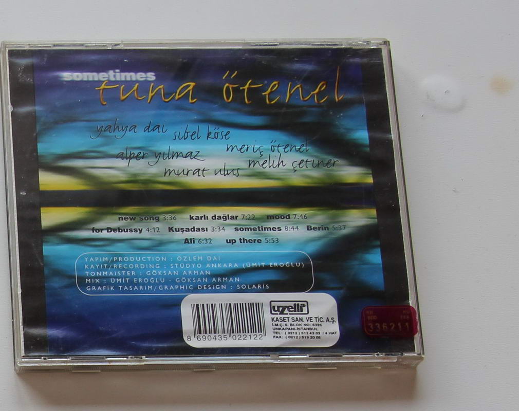 Tuna Ötenel - Sometimes Arka